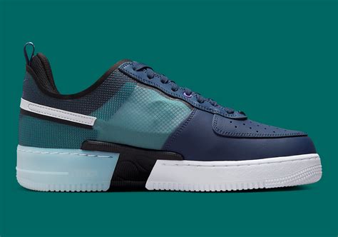 nike air force 1 react midnight navy|Air Force 1 React 'Midnight Navy Teal' .